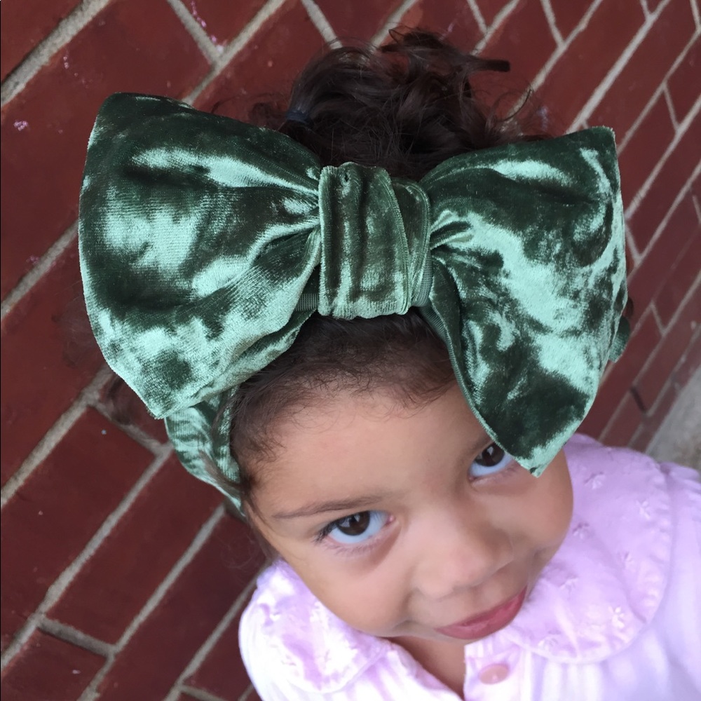 Velour Topknots & Bows